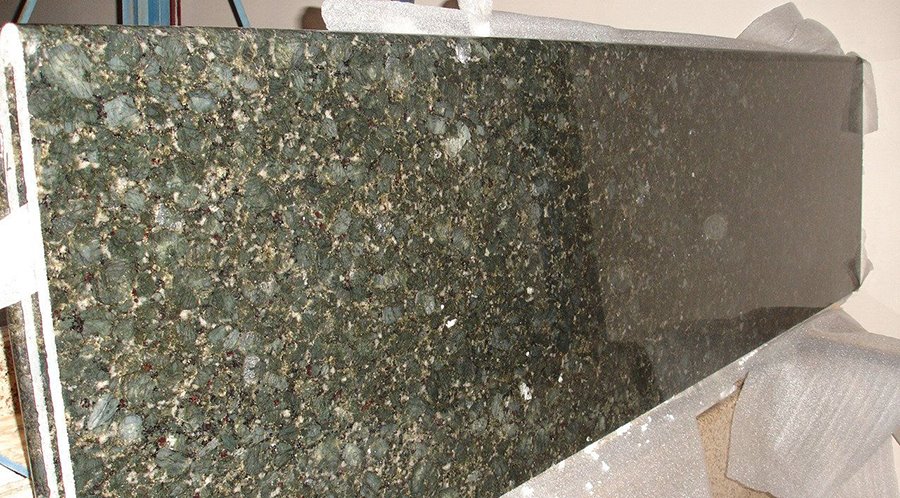 Verde Butterfly Granite Pre-Fab Countertop